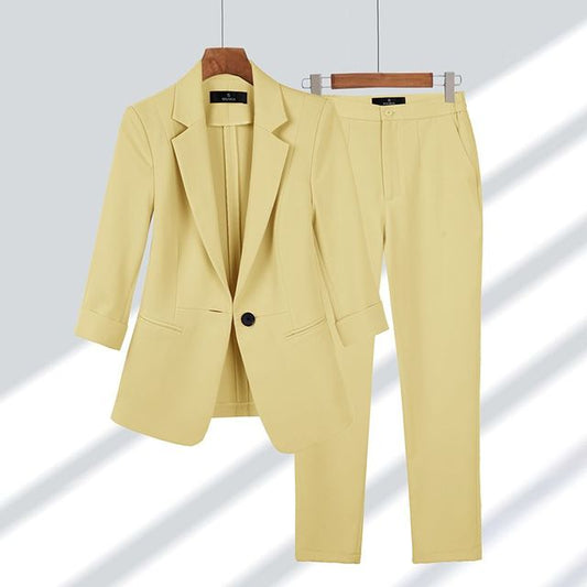 Carla | Conjunto de dos piezas: blazer y pantalón