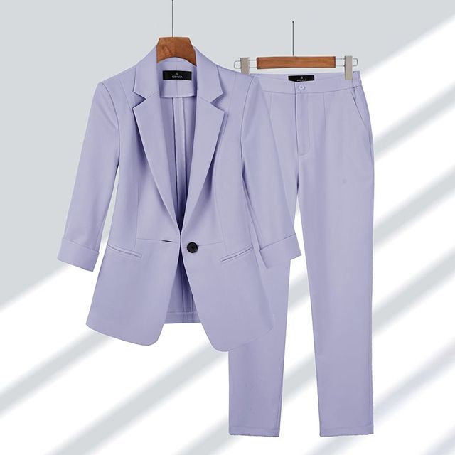 Carla | Conjunto de dos piezas: blazer y pantalón