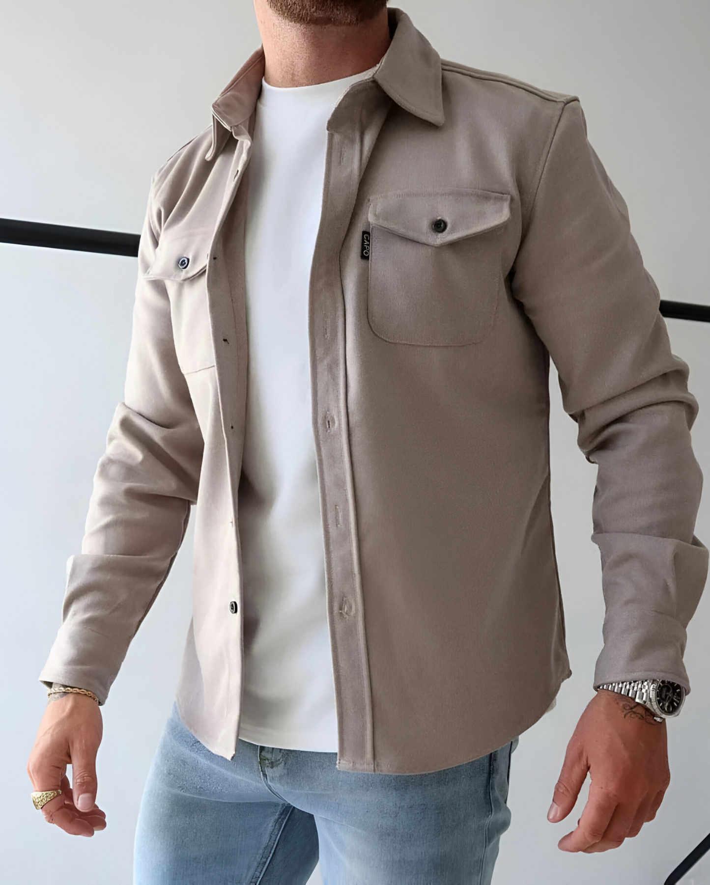 PEDRO™ | Chaqueta Camisa Casual