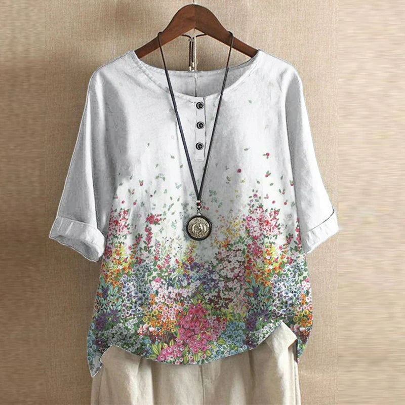 Nepal™  - Top de encaje floral vintage